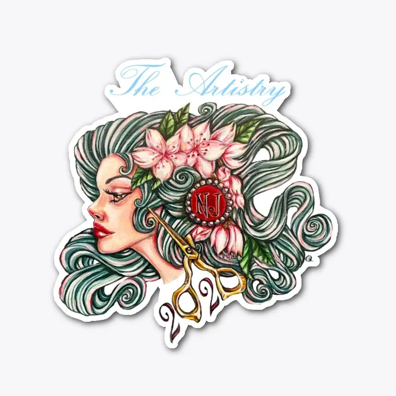 Pin Up Girl Sticker